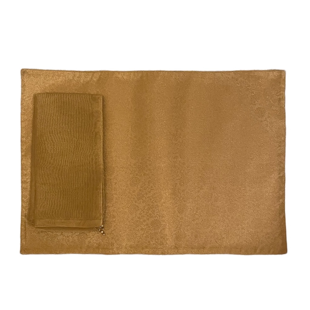 Pier 1 Yellow Placemats and Napkins - 25 Pieces